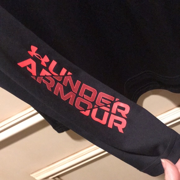 Boys Under Armour Long Sleeve Mock Neck Tee - Picture 3 of 5